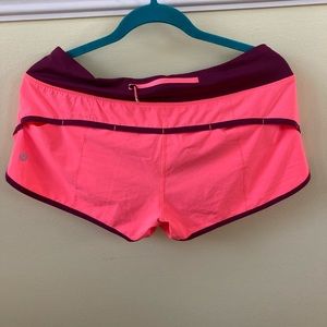 Lululemon Speed shorts size 8